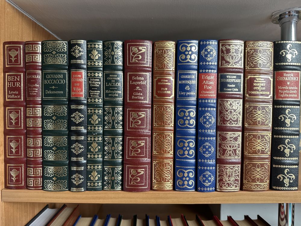 Arcydzieła Literatury Światowej Ex Libris 39 Tomow wyd. Cil Exlibris