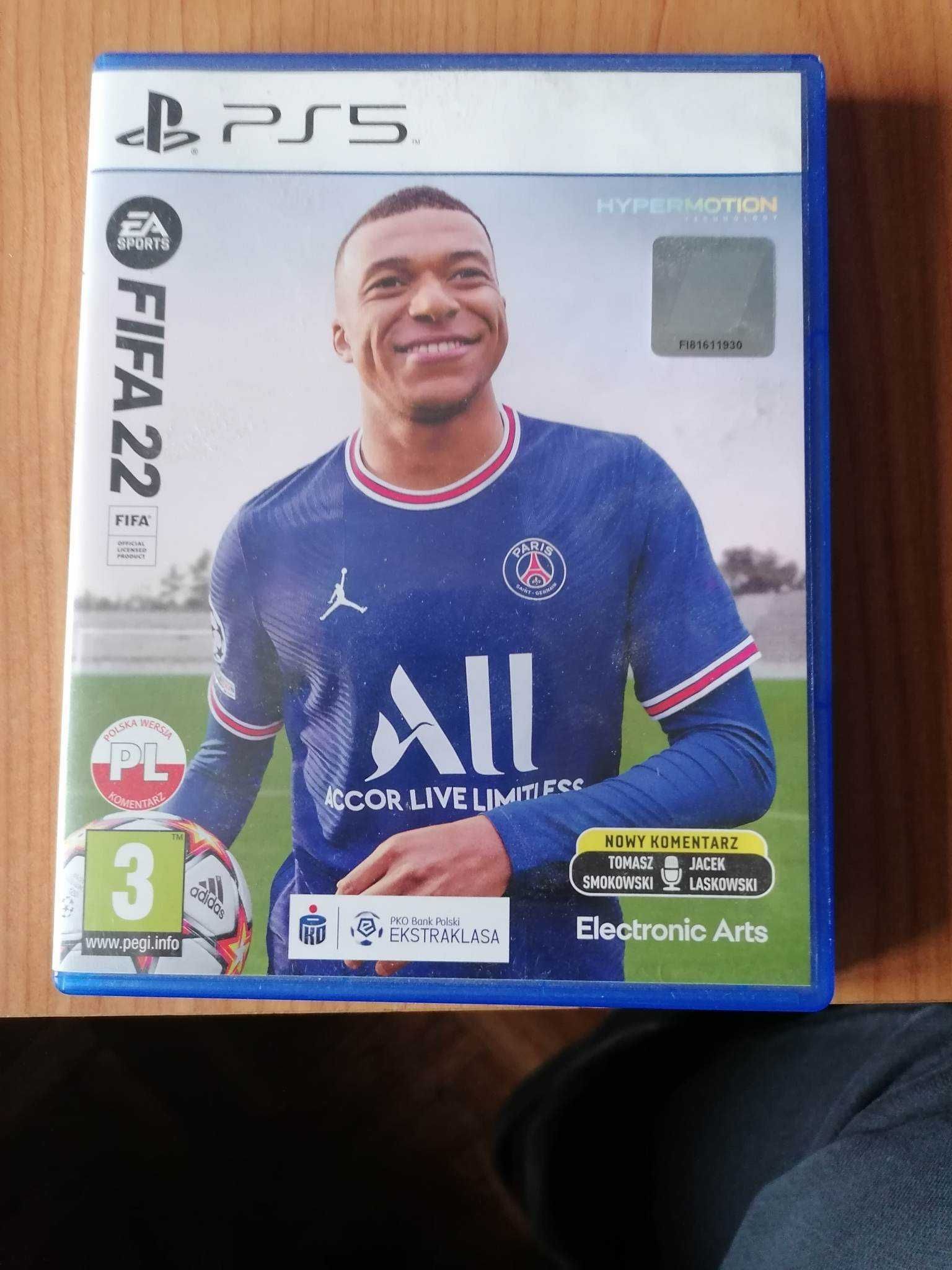 Fifa 22 PS5 wersja PL