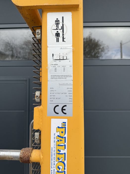 wózek paletowy spn 1030