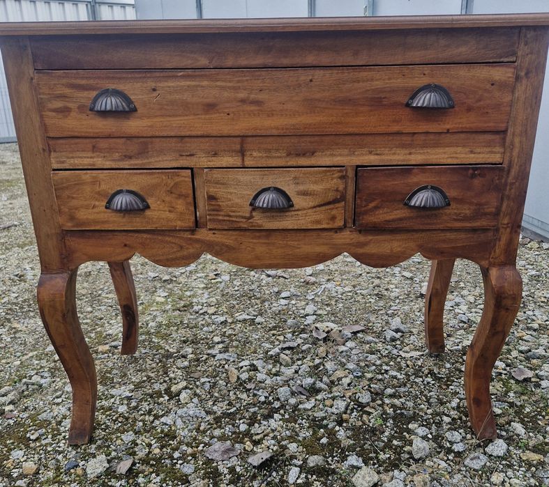 Komódka mała drewniana