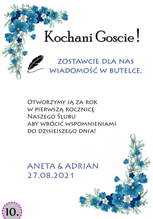 Księga gości na ślub oryginalna atrakcja cały ZESTAW