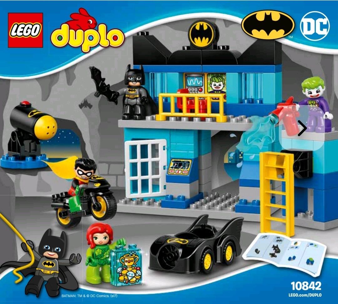 Lego Duplo 10842 Jaskinia Batmana