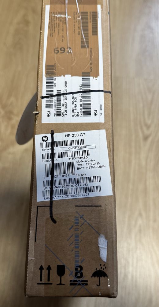 HP 250 G7 – NOVO NA CAIXA | i3-1005G1 | 8GB RAM | 256GB SSD