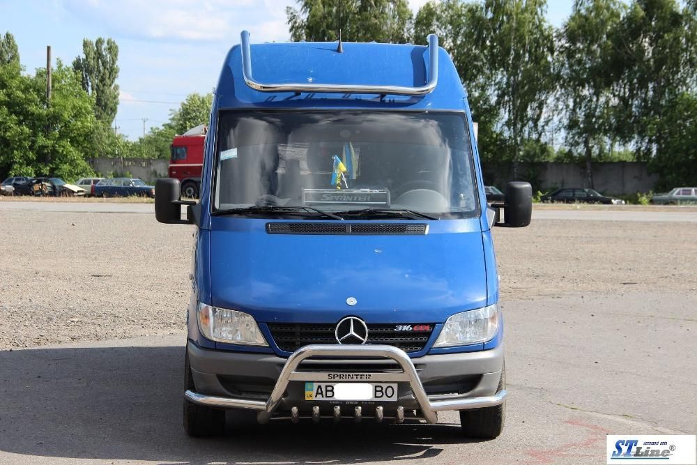 Кенгурятники для  Mercedes Sprinter Volkswagen Crafter Volkswagen LT