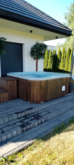 Wanna ogrodowa dzakuzi jacuzzi balia basen hydromasaż dostępne OD RĘKI
