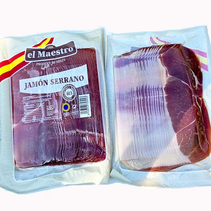Хамон нарізаний, el Maestro Jamon Serrano, 500 г