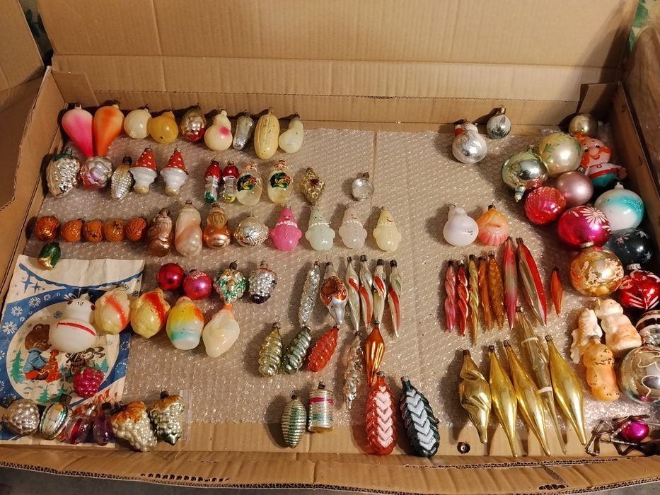 Ёлочные игрушки СССР