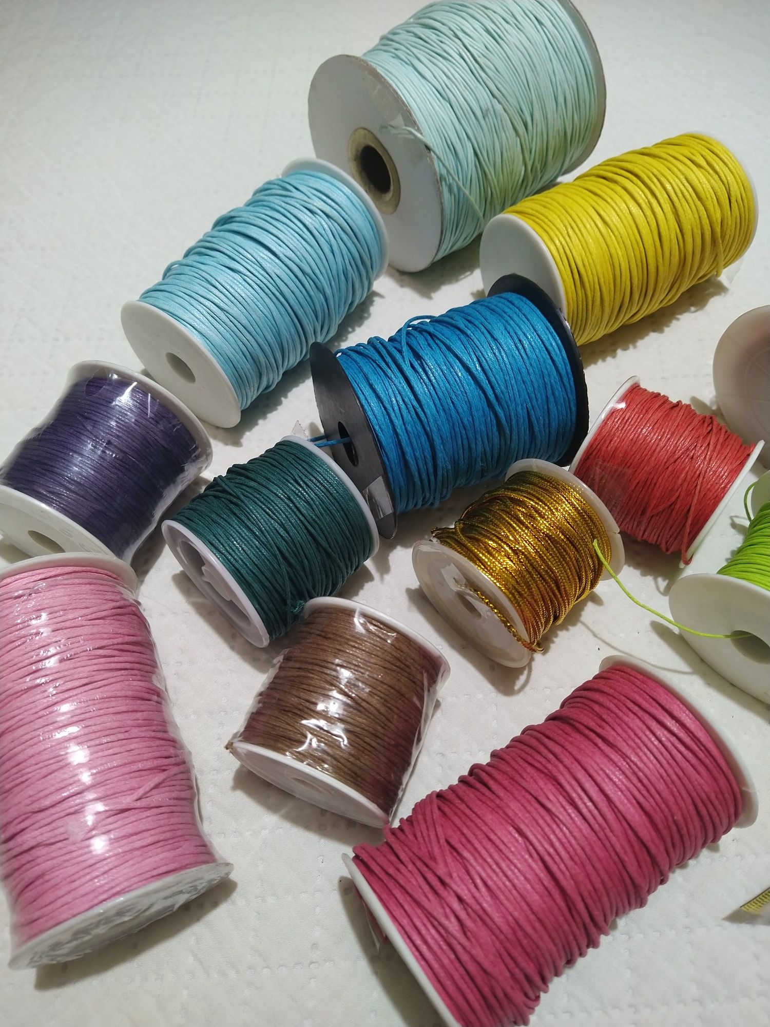 Cordão colorido artesanato