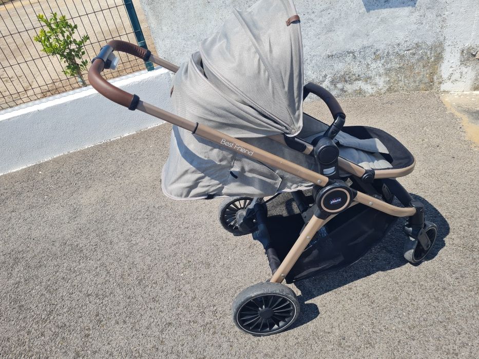 Carrinho trio chicco best friend