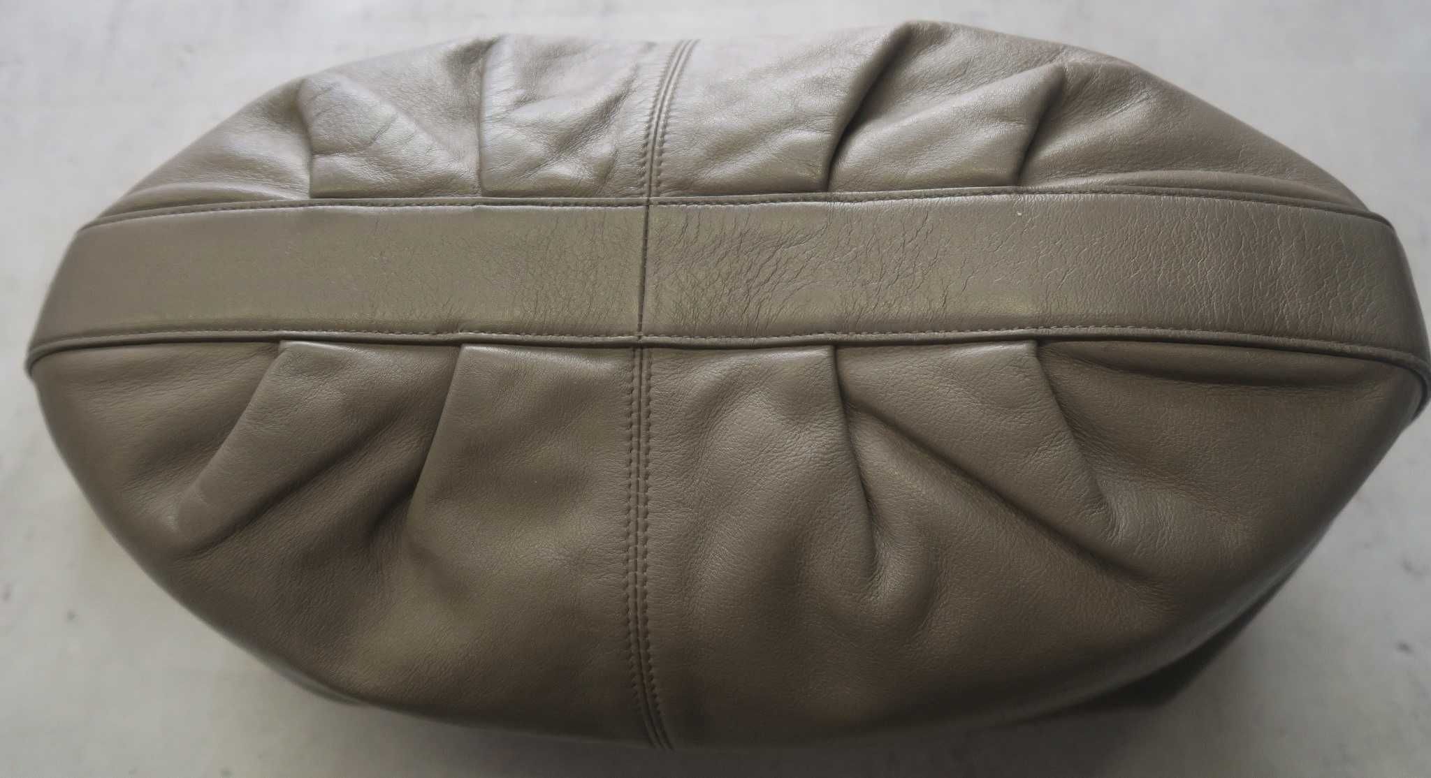 Salvatore Ferragamo skórzana torebka shopper
