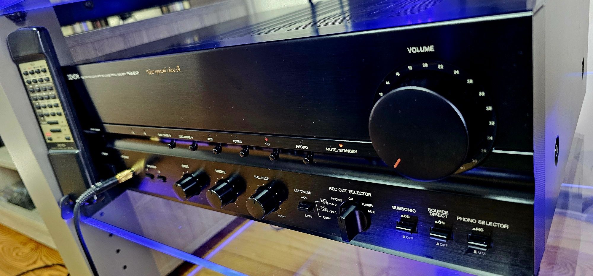Denon PM-A880R zintegrowany wzmacniacz mocy+oryginalny pilot.Bdb. stan