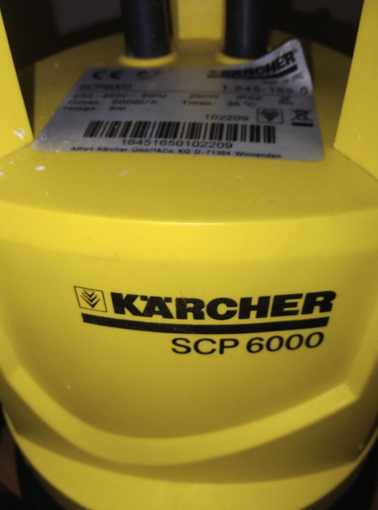 Керхер насос глубинный б/у ,SCP 6000.