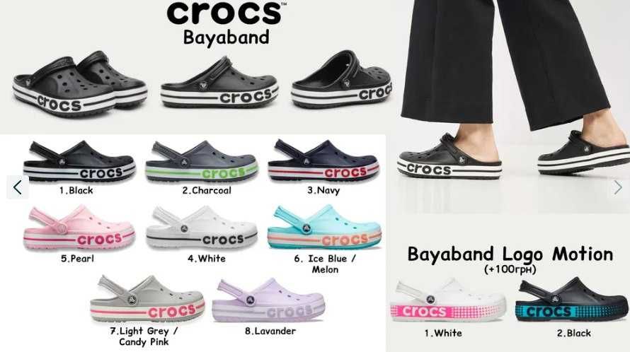 Новинка! | Чоловічі крокси | Оригінал Crocs  Bayaband Graphic 36-45р