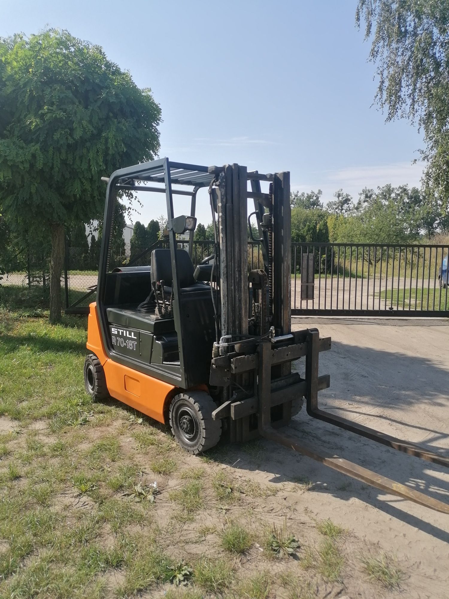 Wózek widłowy widlak Still R70-18T gazowy wolny skok