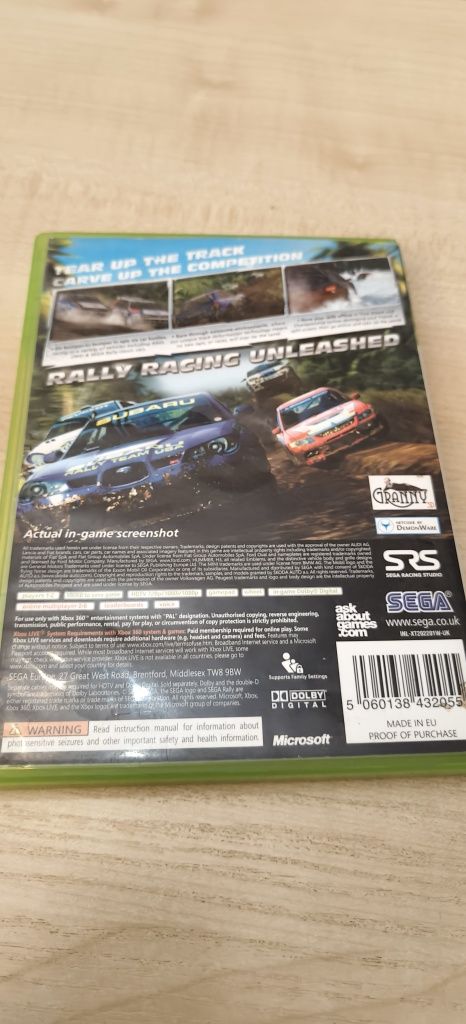 Sega Rally Xbox 360