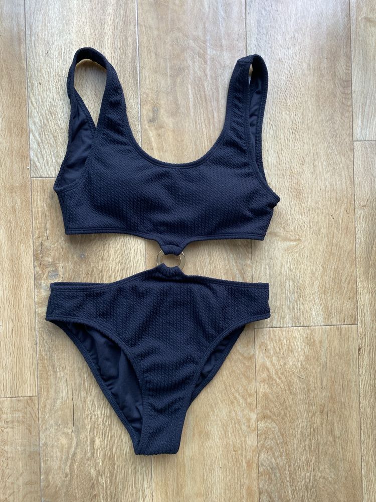 Monokini stroj M czarny stroj jednoczesciowy