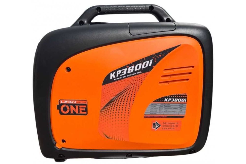 LIFAN KP3800I Генератор інверторний (3,3 КВТ, 1 ФАЗА, БЕНЗИН)