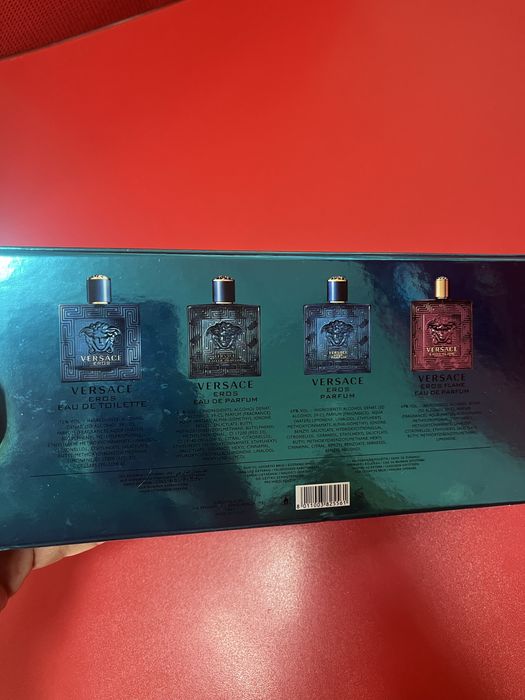 Versace Eros Туалетна вода чоловіча, 4 *30 мл