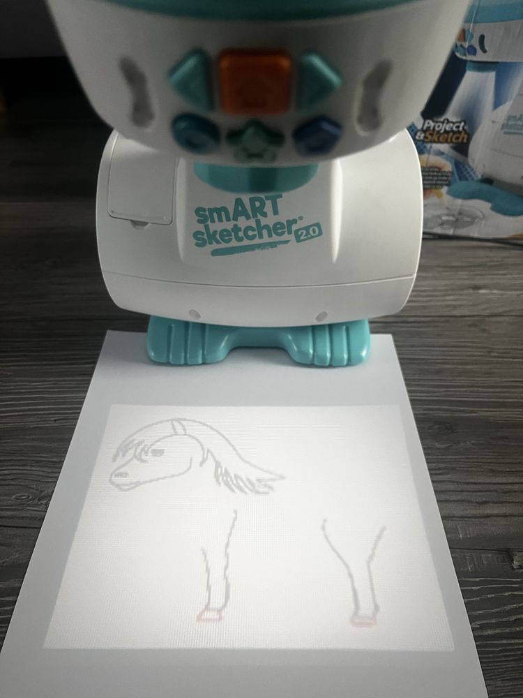 Smart sketcher 2.0 projektor do rysowania od 3lat  nauka zabawa smyk
