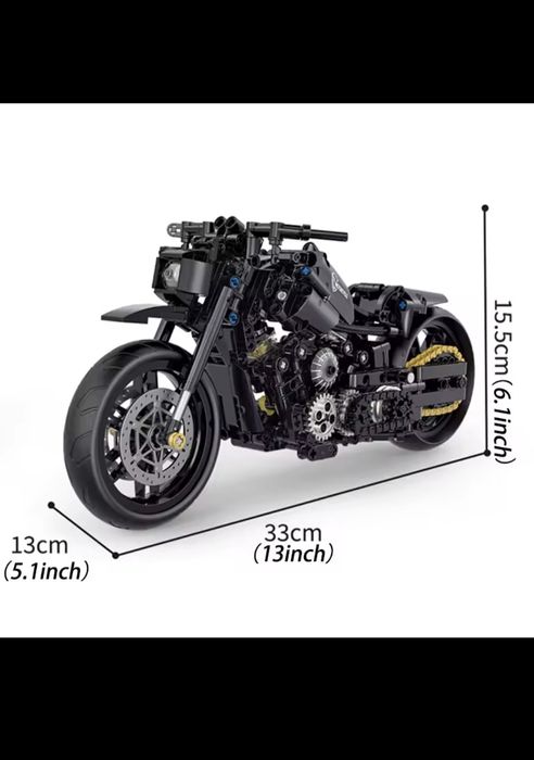 Конструктор мотоцикл типу ЛЕГО  коробка і без!!!