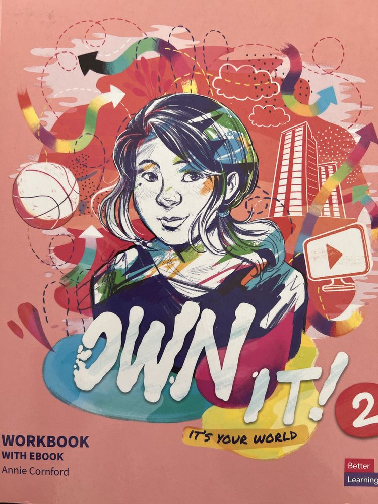 Livro de Inglês a estrear: Own it! 2 Workbook