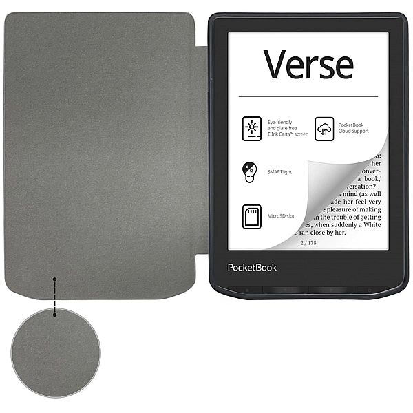 Tech-Protect Smartcase Pocketbook Verse / Verse Pro Black