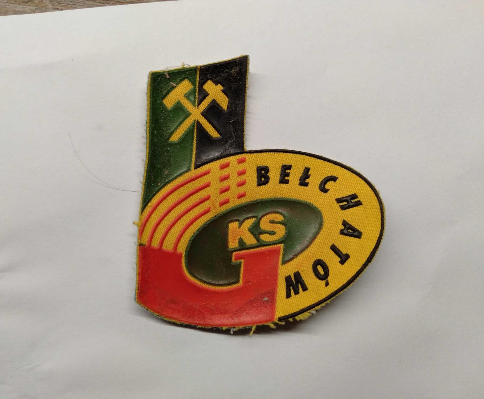 GKS Bełchatów naszywka piłka nożna kibic