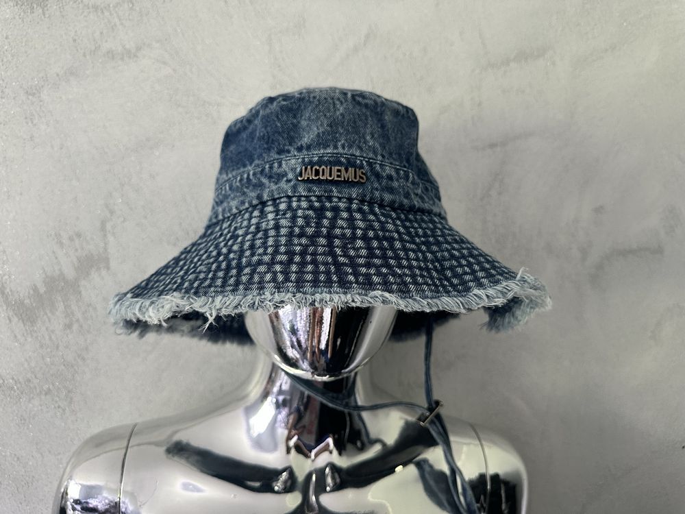 Kapelusz dzinsowy jeansowy denim Jacquemus uniwersalny nowy czapka hit