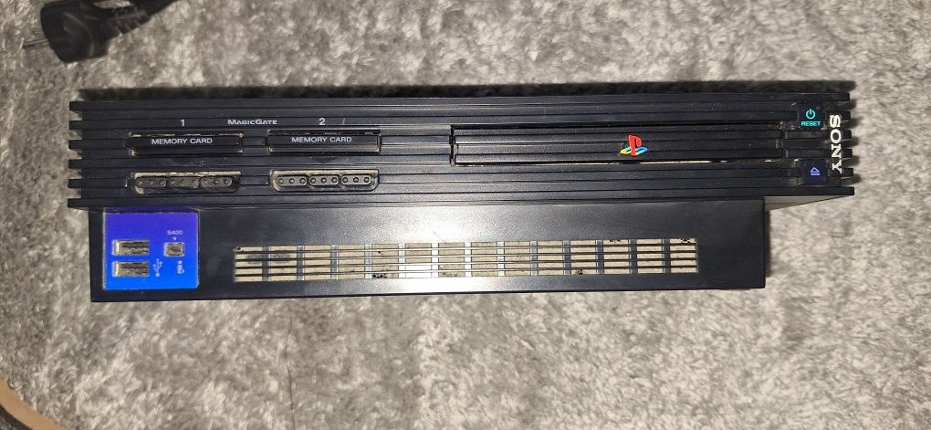 Kit de simulação de condução + PS2 + comandos + 5Jogos Fifa