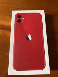 Caixa para iPhone 11 128 gb red