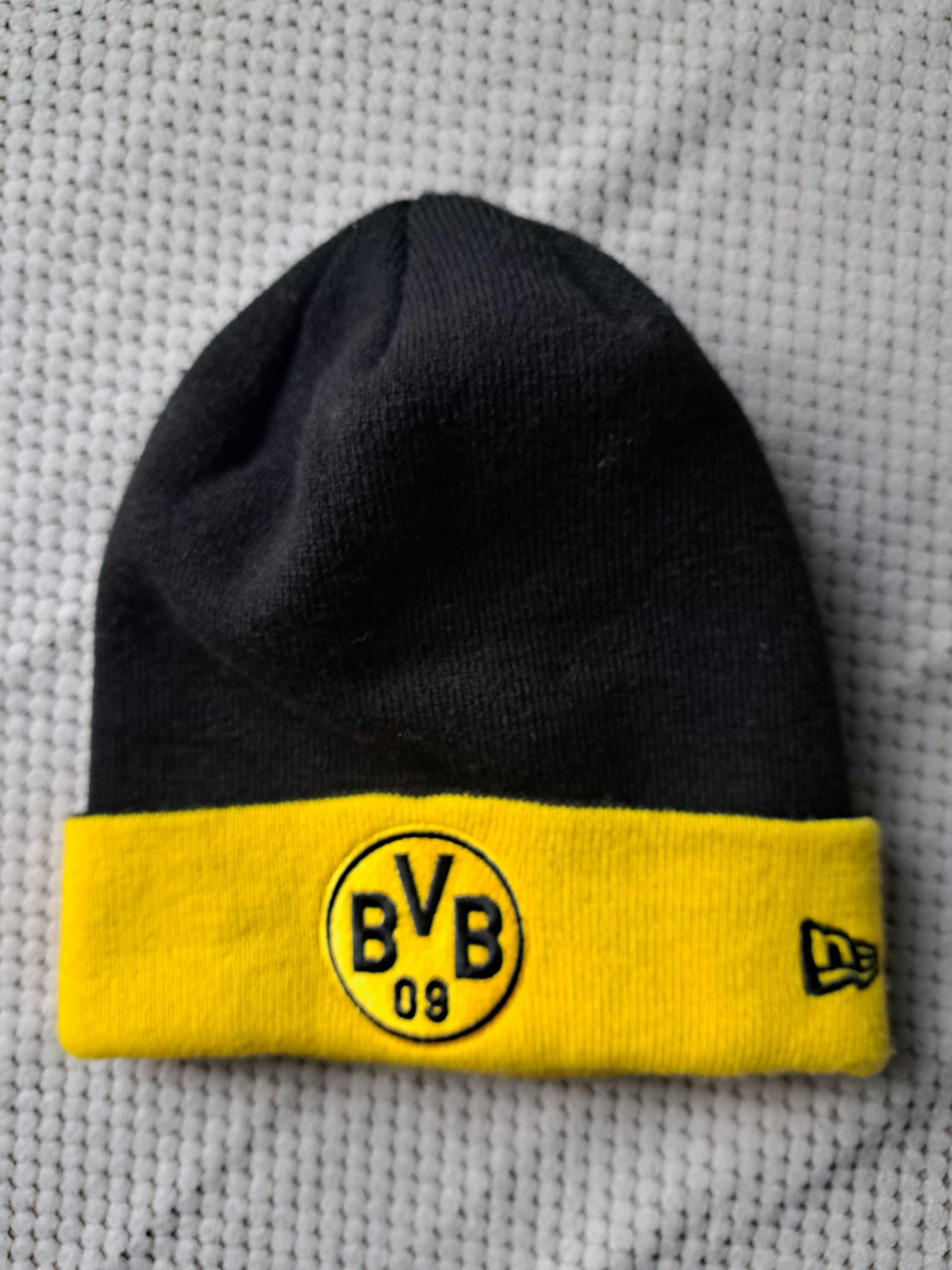 Czapka zimowa beanie New Era BVB Borussia Dortmund rzadkość vintage