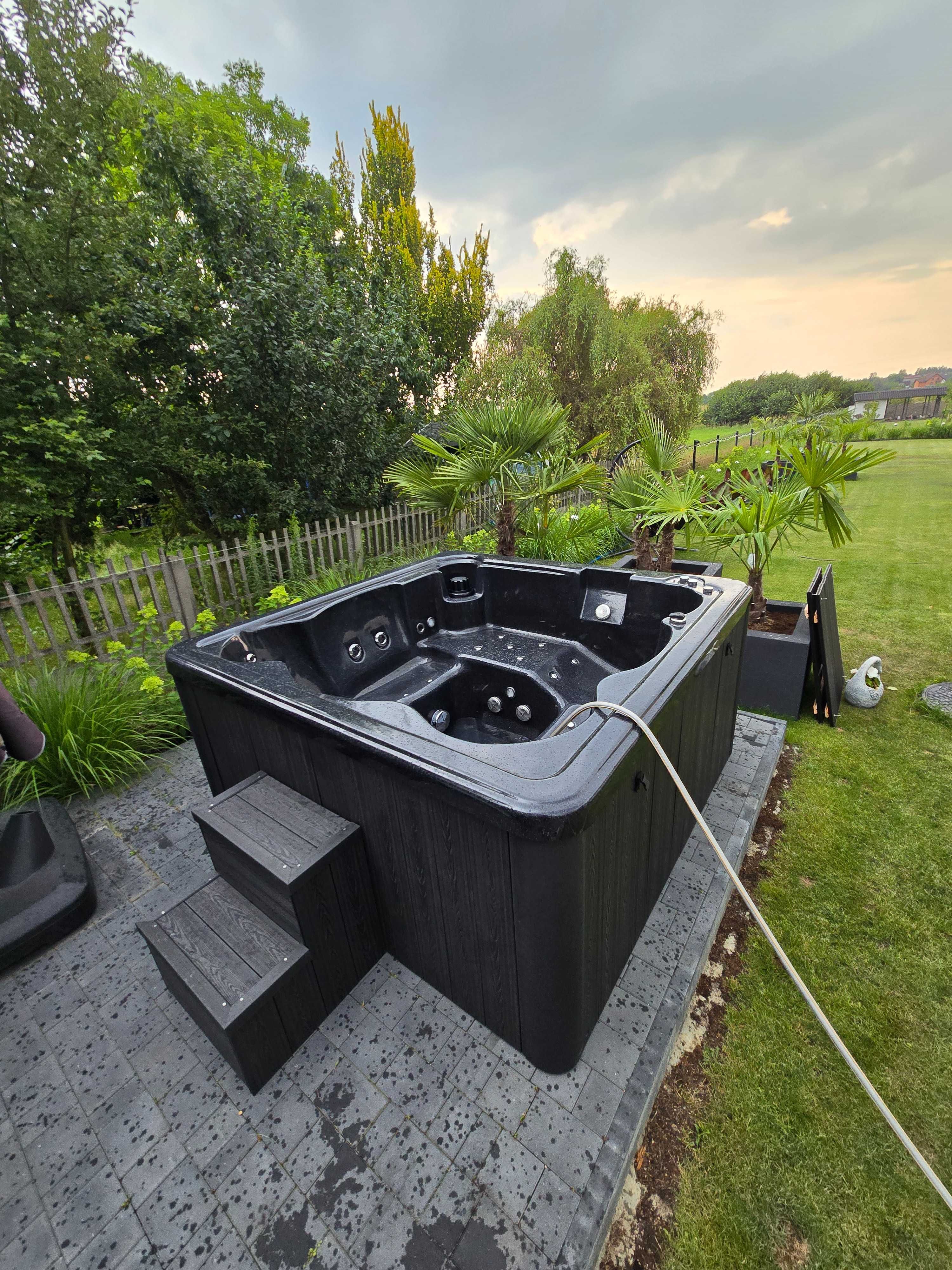 Jacuzzi ogrodowe 6os balia wanna spa
