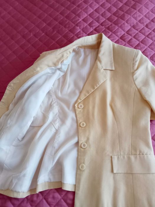 Blazer de manga curta