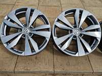 Felgi 18cali 5x112 7.5j et50 org Vw Golf Id3 Id4 Jetta Touran Jak Nowe