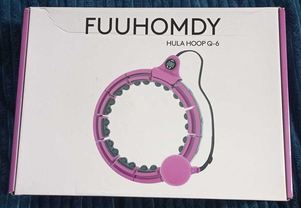 Hula hop z obciążeniem i licznikiem