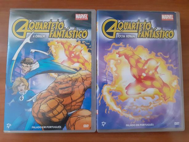 Colecção de 2 DVDs l Quarteto Fantástico