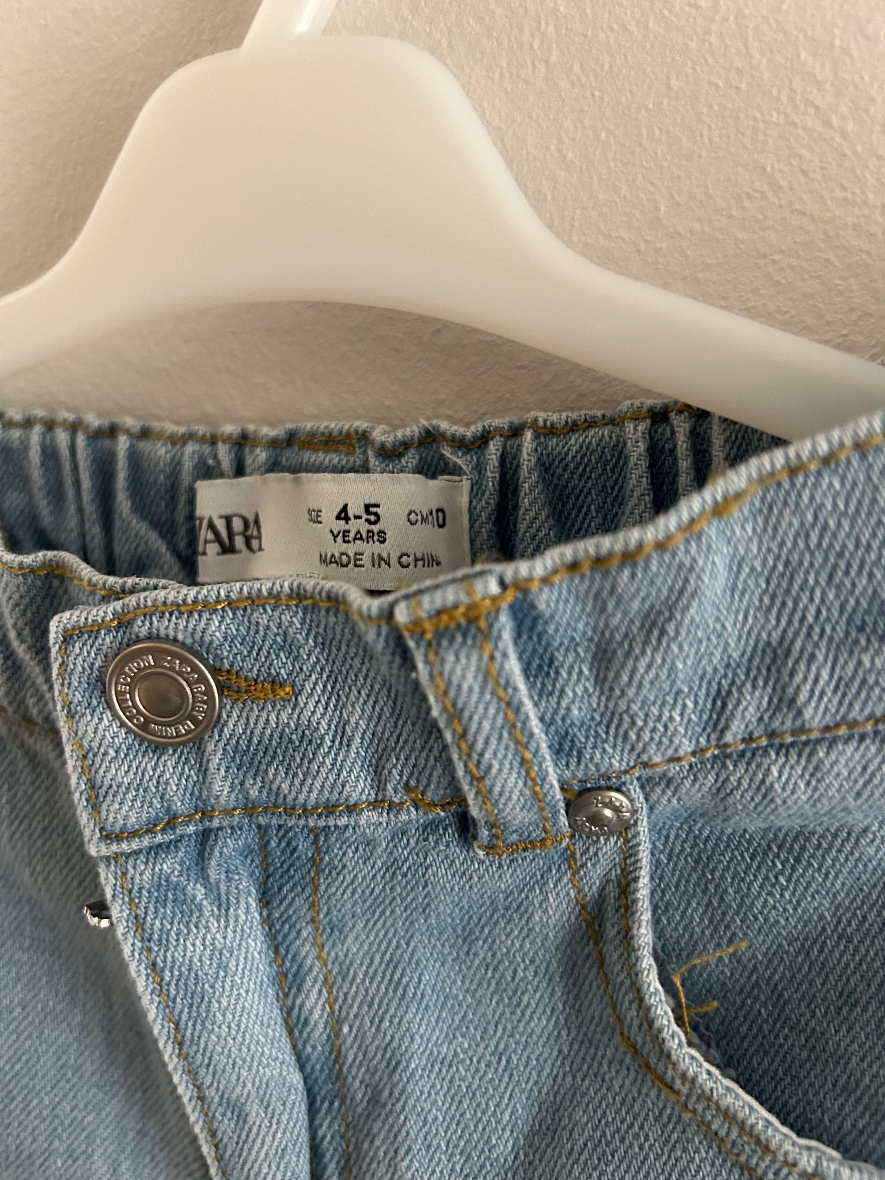 Nowe spodnie jeansowe Zara rozmiar 110
