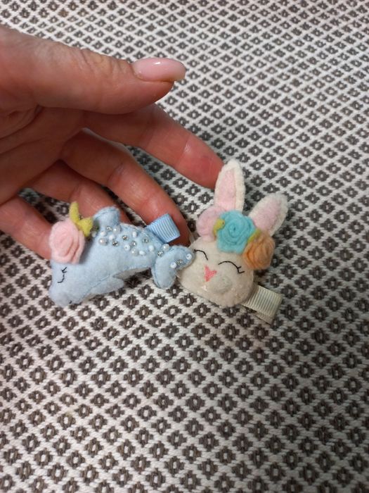 Заколочки ручної роботи (всі 380 грн)