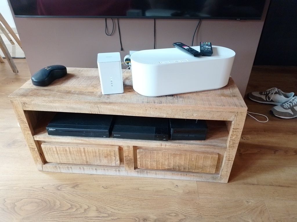 Szafka RTV lite drewno mango 90 cm