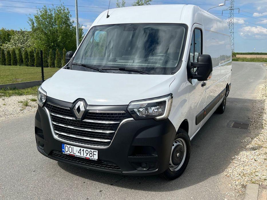 Renault Master L3 H2  Bezwypadkowy # Serwis 100% ASO # 1 Właściciel # Kamera # Navi # VAT23%