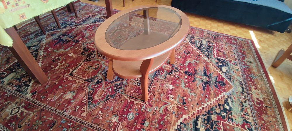 Szklany stolik kawowy