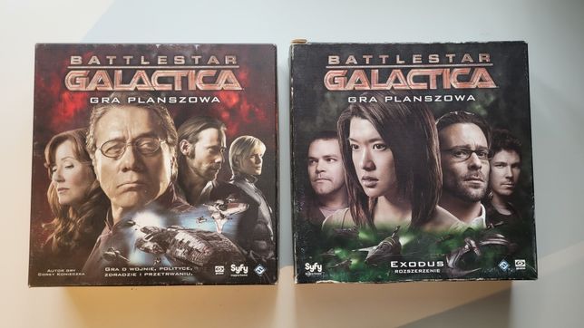 Battlestar Galactica + Battlestar Galactica Exodus, KARTY W KOSZULKACH
