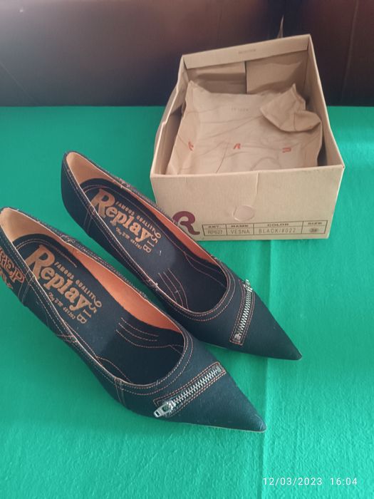 Sapatos novos replay, tamanho 38