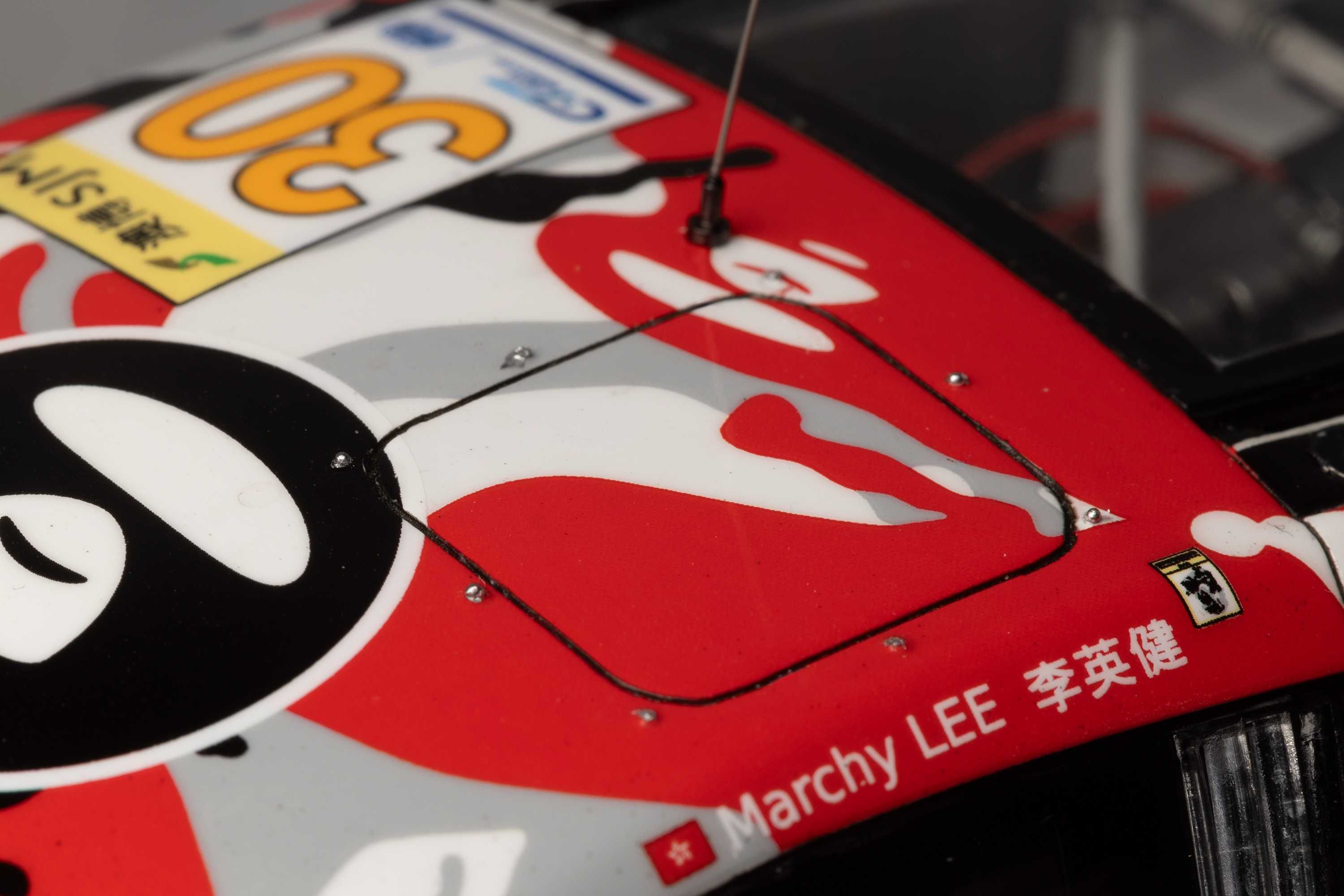 Audi R8 LMS GT3 Macau FIA GT - 1:24 - Nunu Models - gotowy model