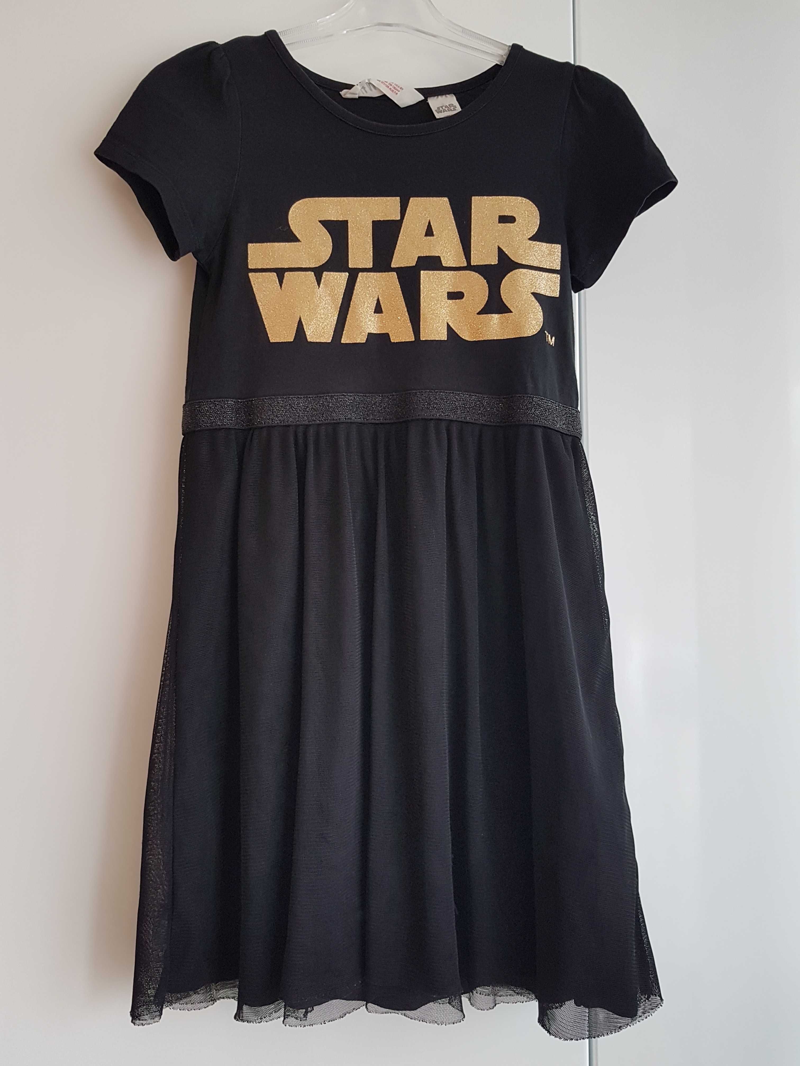 Nowość 2024:) tiulowa sukieneczka STAR WARS H&M roz 122/128