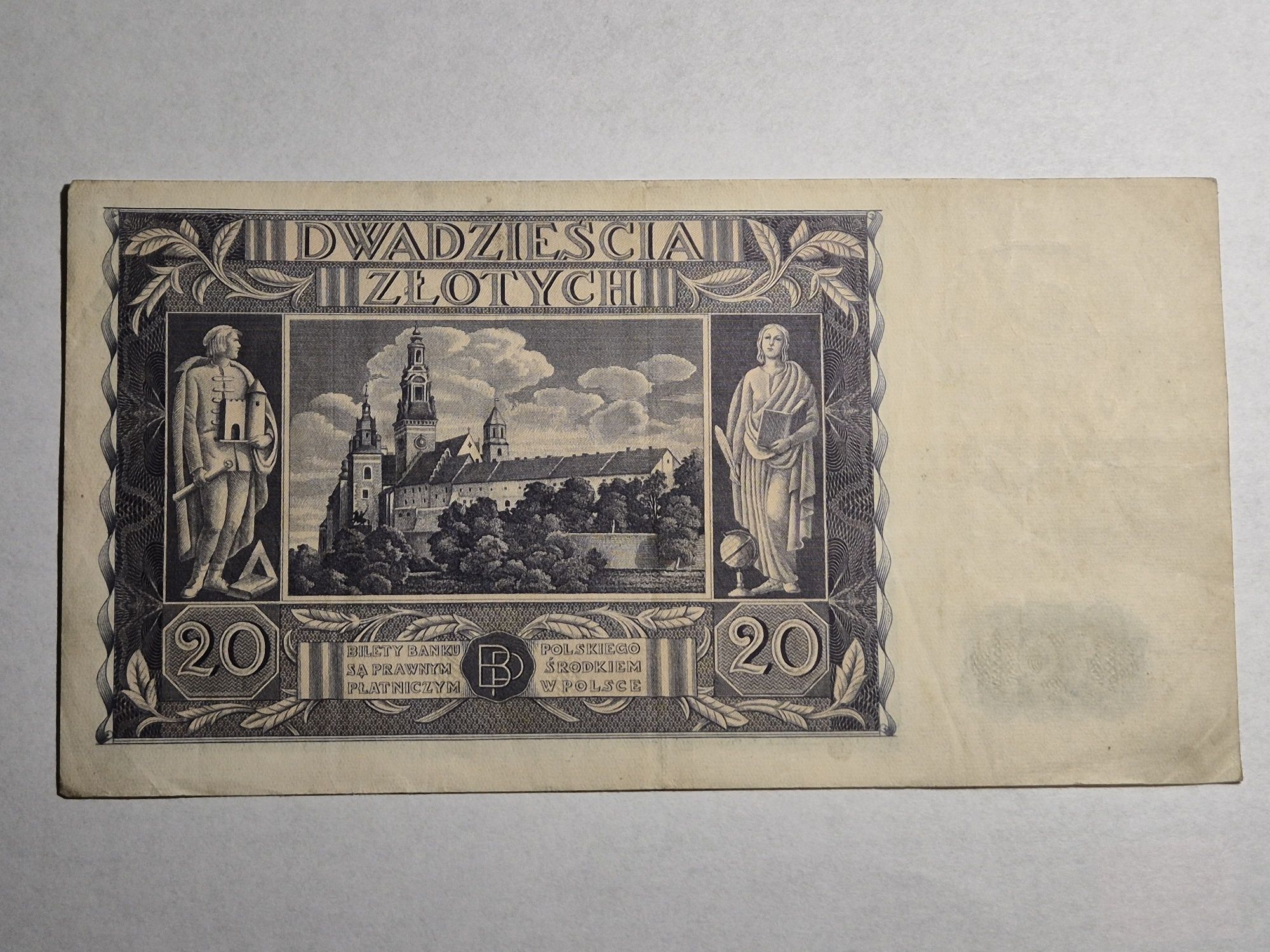 Banknot 20zł 1936