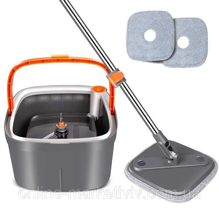 Насадка змінна запаска для швабри з мікрофібри 23х23см