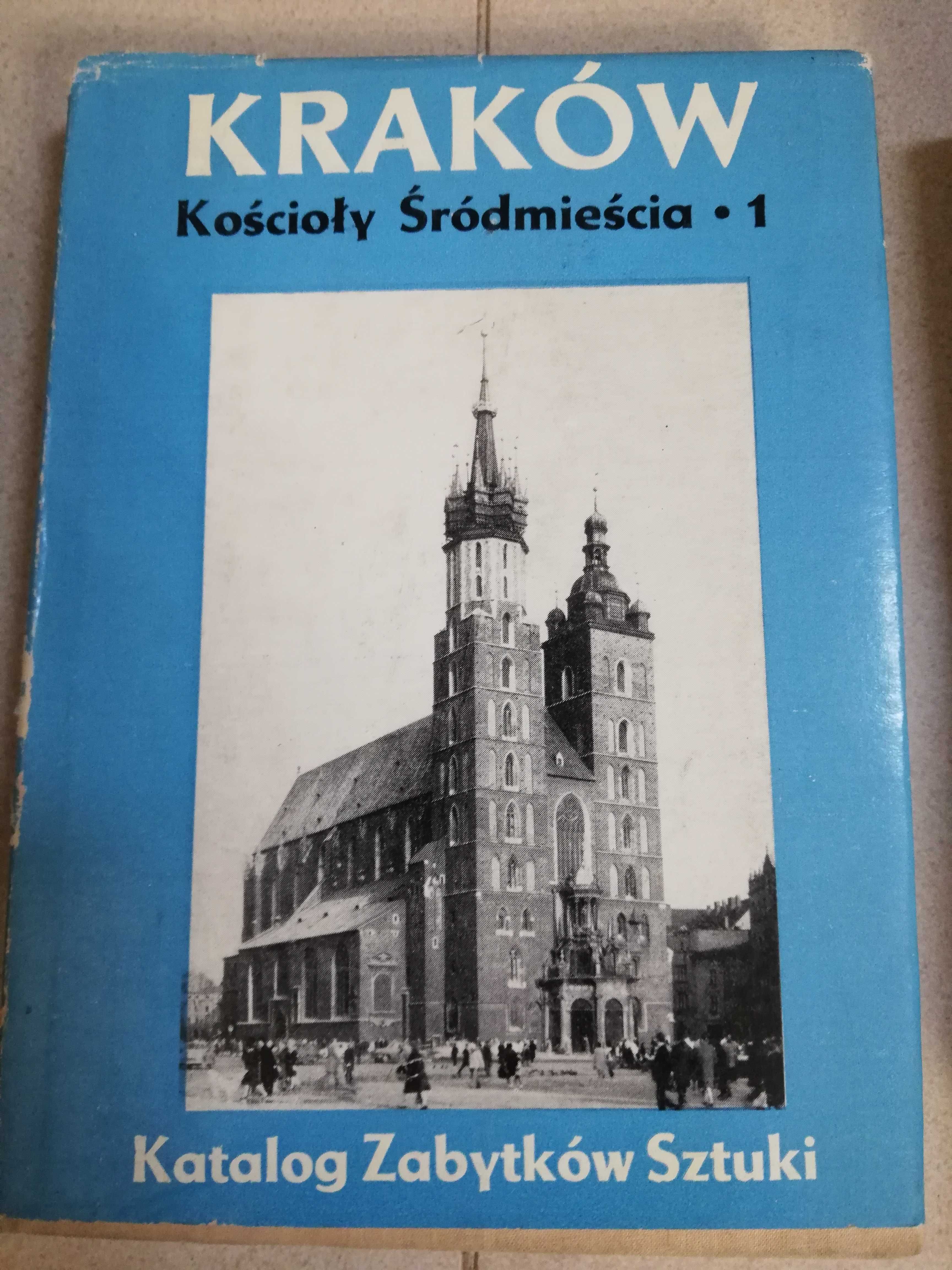 Katalog Zabytków Sztuki Kraków zestaw 3Tomów 1971r