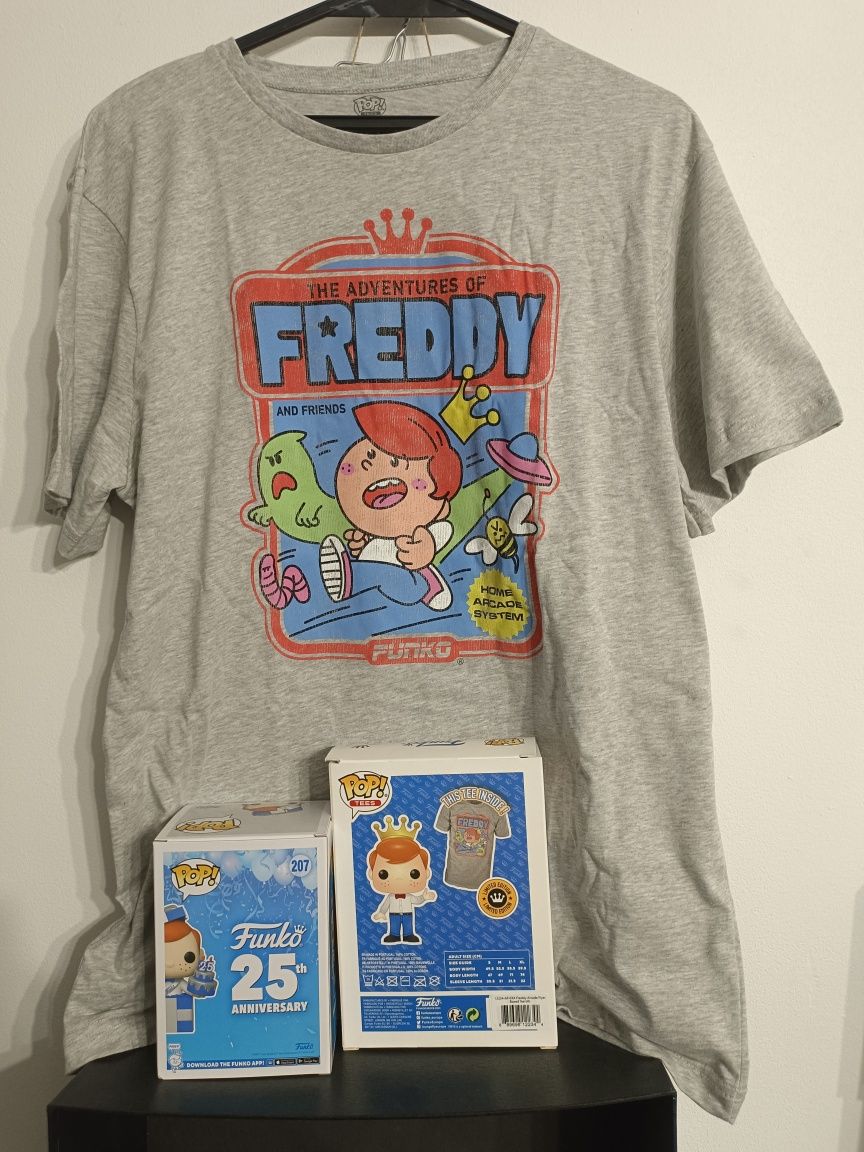 T-shirt Funko TEE Adventure Freddy + POP Anniversary Freddy 207