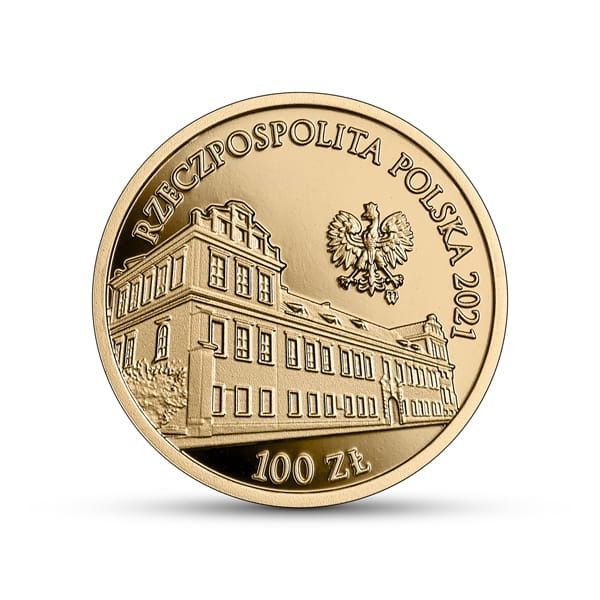 100 ZŁ PAŁAC BISKUPI W Krakowie 2021